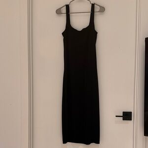 Banana Republic Classic Black Midi Dress